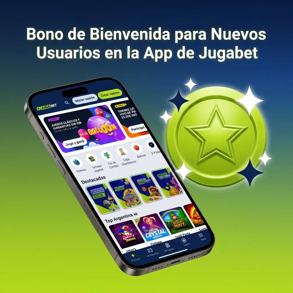 Bono de bienvenida Jugabet: 100% en deportes o 375% más 450 giros gratis en casino para nuevos usuarios