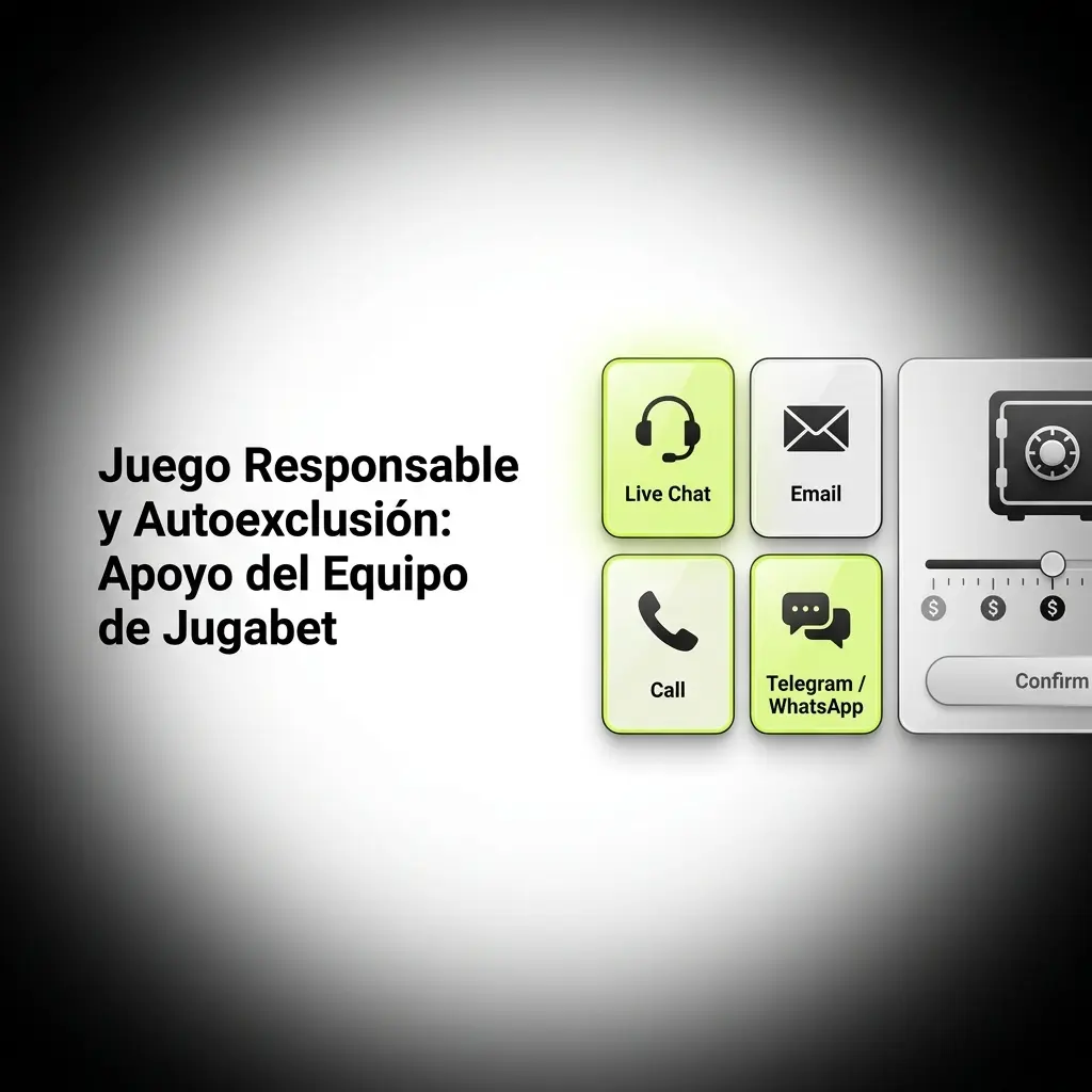 Equipo de Jugabet brindando apoyo en juego responsable y autoexclusión a usuarios con conductas problemáticas
