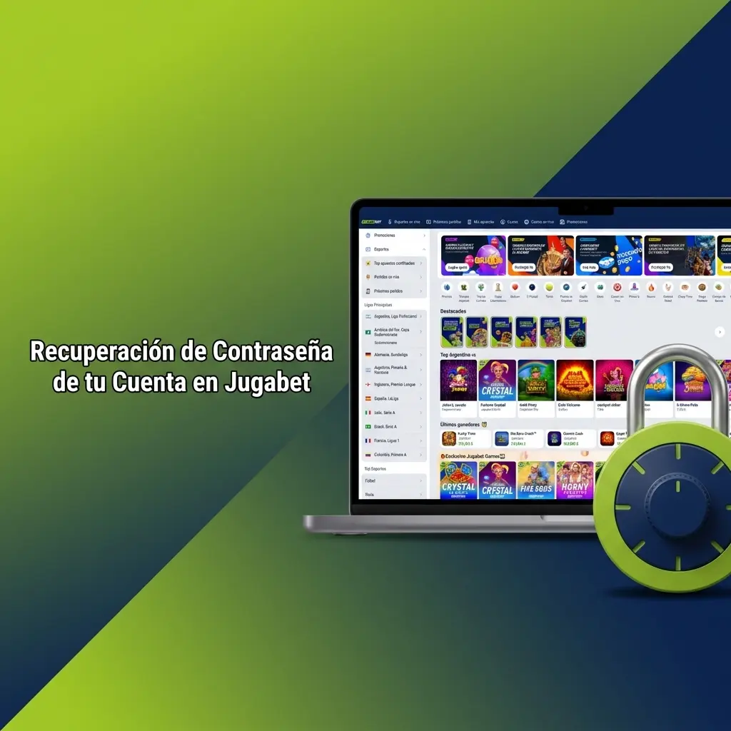 Pasos para recuperar la contraseña de tu cuenta en Jugabet mediante correo electrónico registrado
